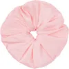 Hai Pink Dupion Frill Scrunchie In Candy Pink