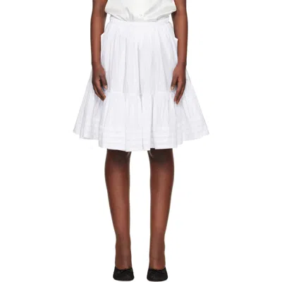 Hai White Ida Miniskirt