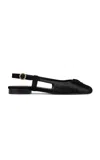 Hai Black Reqins Edition Circee Ballerina Flats In Black
