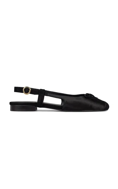 Hai X Reqins Circee Satin Ballet Flats