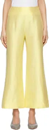 Hai Yellow Greta Trousers In Greta Trousers