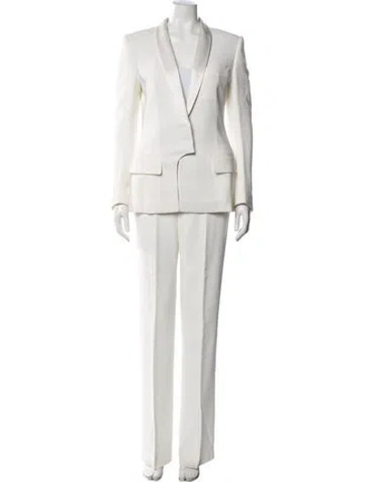 Pre-owned Haider Ackermann 2018 Pantsuit In White