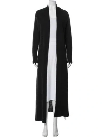 Pre-owned Haider Ackermann Alpaca Coat In Green