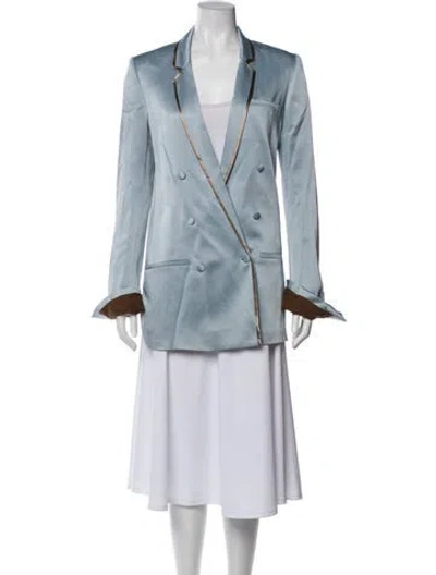 Pre-owned Haider Ackermann Blazer In Blue