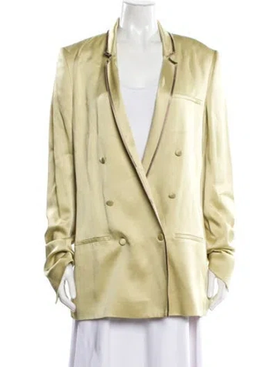 Pre-owned Haider Ackermann Blazer In Yellow