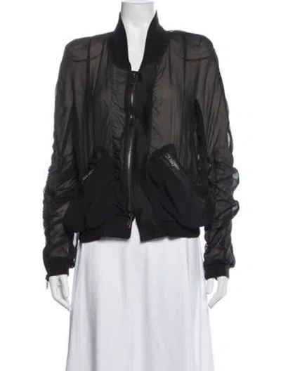 Pre-owned Haider Ackermann Bomber Jacket In Black