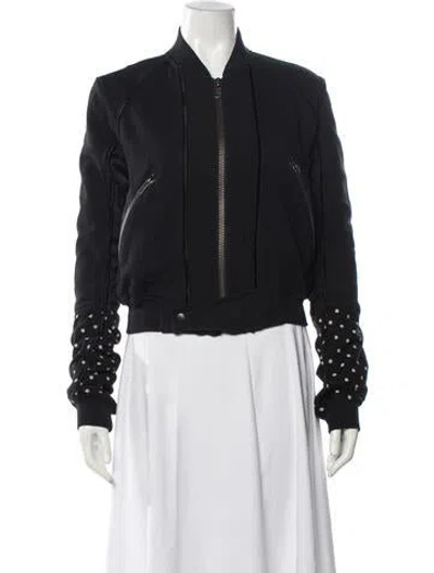 Pre-owned Haider Ackermann Bomber Jacket In Gray