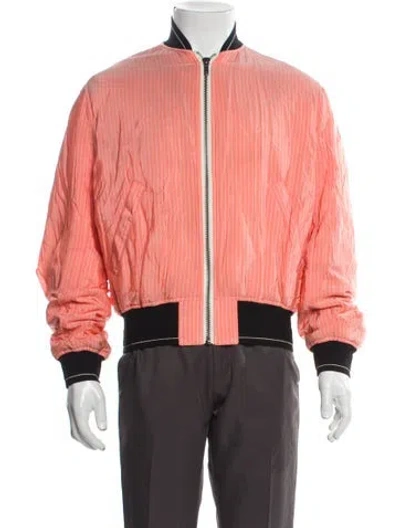 Pre-owned Haider Ackermann Bomber Jacket In Orange