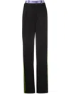 Haider Ackermann Bondi Stripe Detail Trousers In Black