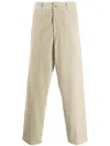 Haider Ackermann Workwear Cotton-corduroy Straight-leg Pants In Neutrals