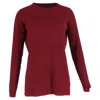 Haider Ackermann Crewneck Sweater In Red Wool In Red