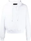 Haider Ackermann Embroidered Back Logo Hoodie In White