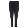 Haider Ackermann Fleece Wool Slim Leg Casual Trousers Pants In Black