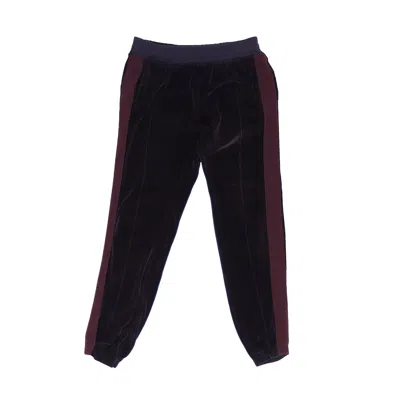 Pre-owned Haider Ackermann Fw15 Purple Velour Sweatpants