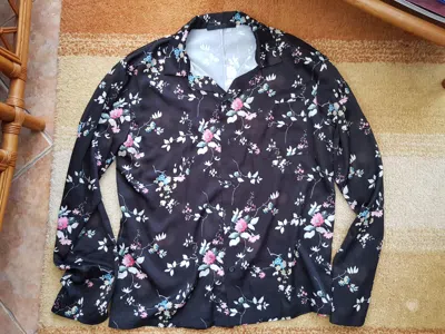 Pre-owned Haider Ackermann Fw18 Floral Pajama Shirt In Multi