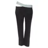 Haider Ackermann Grosgrain Cut Out Trousers In Black