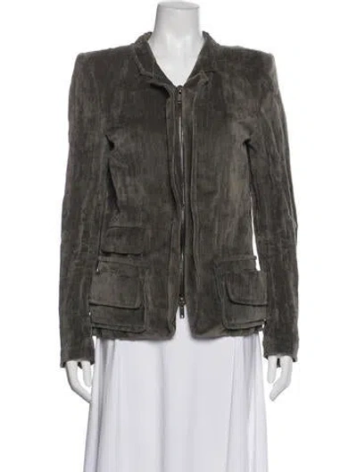 Pre-owned Haider Ackermann Jacket In Green