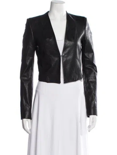 Pre-owned Haider Ackermann Leather Jacket In Black