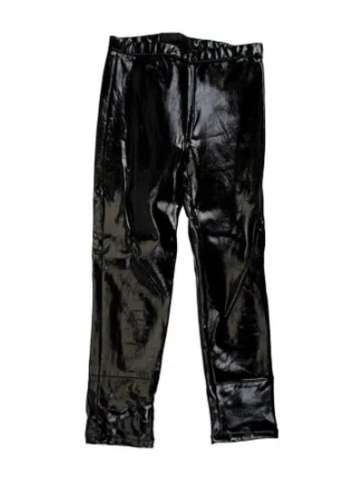 Pre-owned Haider Ackermann Leather Skinny Leg Pants In Black