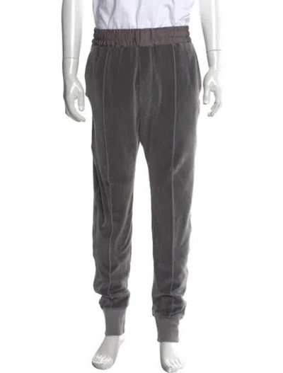 Pre-owned Haider Ackermann Merino Wool Joggers In Gray