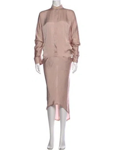 Pre-owned Haider Ackermann Midi Length Dress In Pink