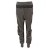 Haider Ackermann Perth Washed Cotton Darted Back Jogger Pants In Grey