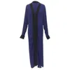 Haider Ackermann Satin-crepe Midi Dress In Blue