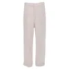 Haider Ackermann Rayon Wool Wide Leg Trousers In Pink