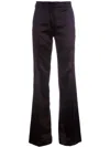Haider Ackermann Satin Trouser In Black