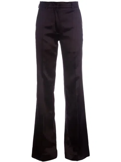 Haider Ackermann Satin Trouser In Black