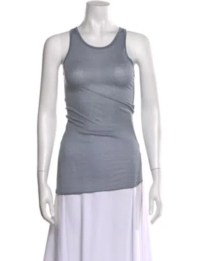 Pre-owned Haider Ackermann Scoop Neck Sleeveless Top In Black