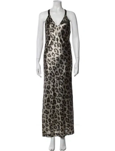 Pre-owned Haider Ackermann Silk Long Dress