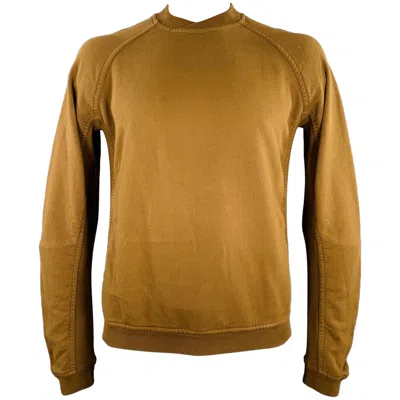 Pre-owned Haider Ackermann Size L Brown Cotton Blend Crew Neck Sweatshirt