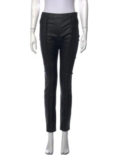 Pre-owned Haider Ackermann Skinny Leg Pants In Black