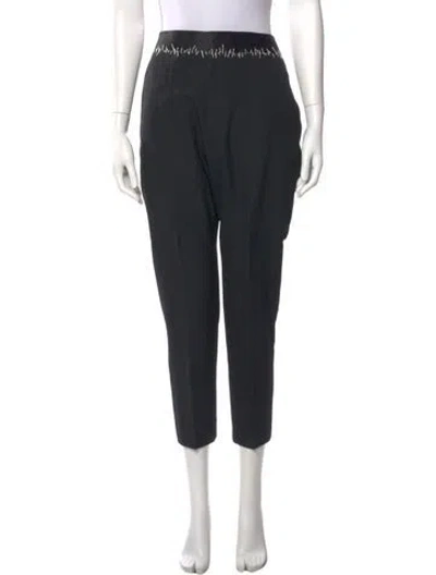 Pre-owned Haider Ackermann Straight Leg Pants In Black