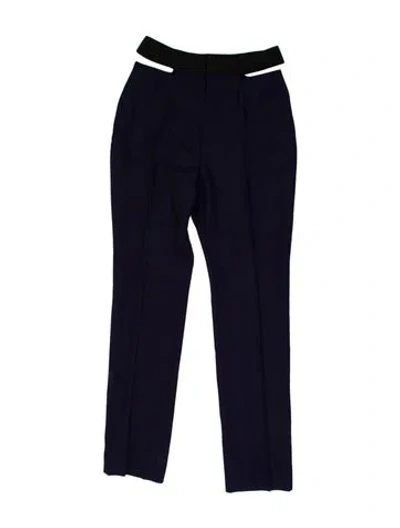 Pre-owned Haider Ackermann Straight Leg Pants In Blue