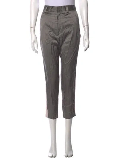 Pre-owned Haider Ackermann Straight Leg Pants In Gray