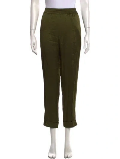 Pre-owned Haider Ackermann Straight Leg Pants In Green
