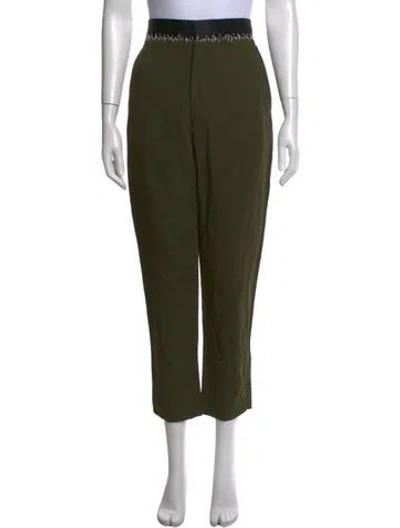 Pre-owned Haider Ackermann Straight Leg Pants In Green