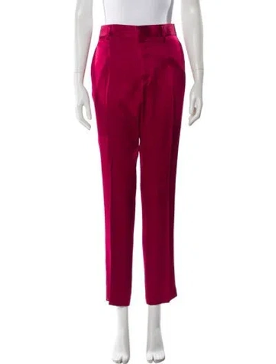 Pre-owned Haider Ackermann Straight Leg Pants In Red