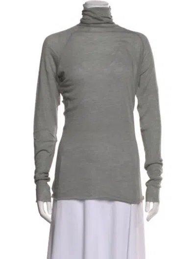 Pre-owned Haider Ackermann Turtleneck Sweater In Grey