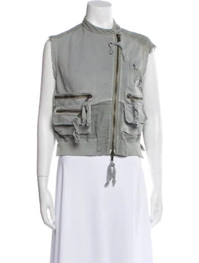 Pre-owned Haider Ackermann Vest In Gray