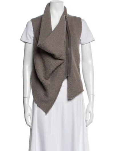 Pre-owned Haider Ackermann Vest In Neutrals