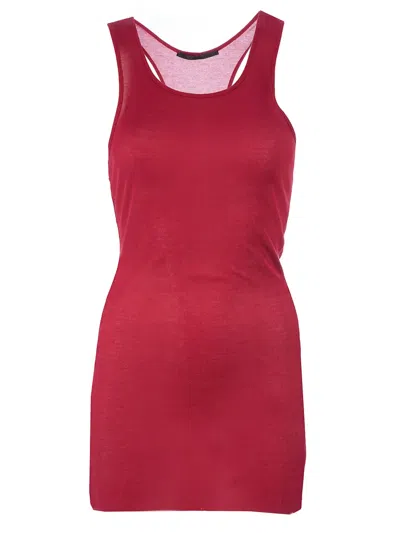 Haider Ackermann Vest Top In Red