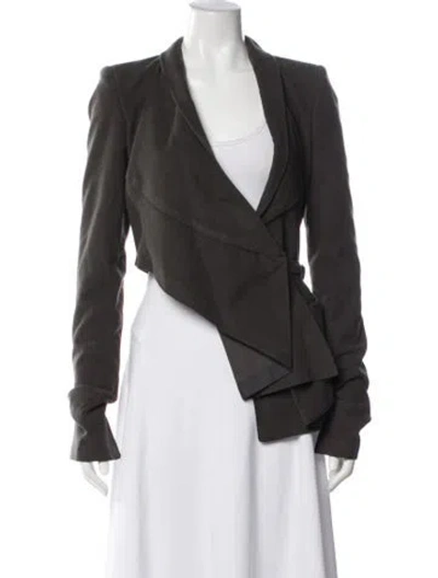 Pre-owned Haider Ackermann Vintage Late 2000's - Early 2010's Blazer In Grey