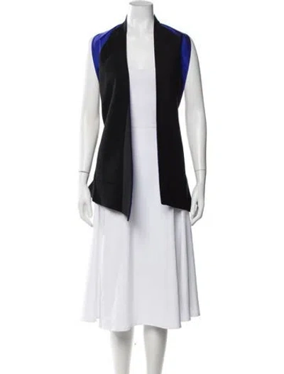 Pre-owned Haider Ackermann Virgin Wool Jacket W/ Tags In Black/blue
