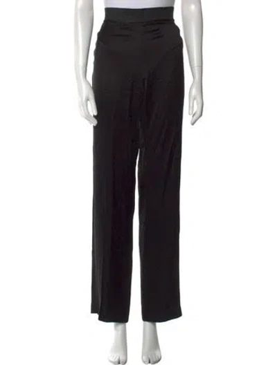 Pre-owned Haider Ackermann Wide Leg Pants In Black
