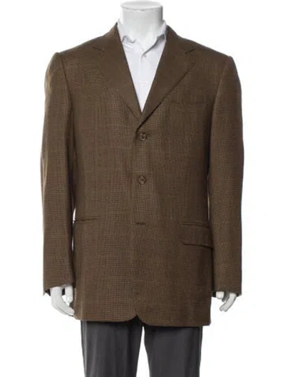 Pre-owned Haider Ackermann Wool Blazer In Brown