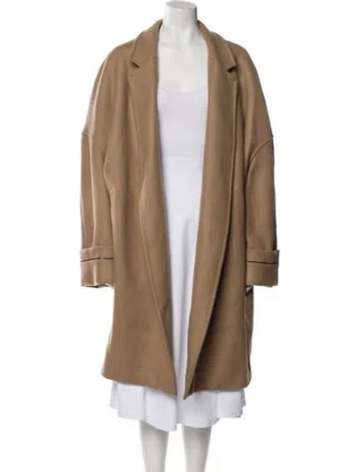 Pre-owned Haider Ackermann Wool Coat In Neutral