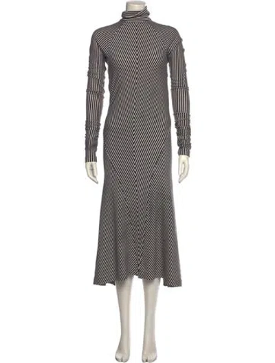Pre-owned Haider Ackermann Wool Long Dress In Multi